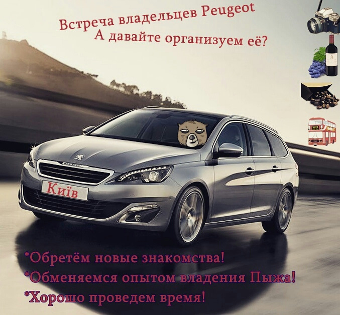 Зустріч власників peugeot)) 1