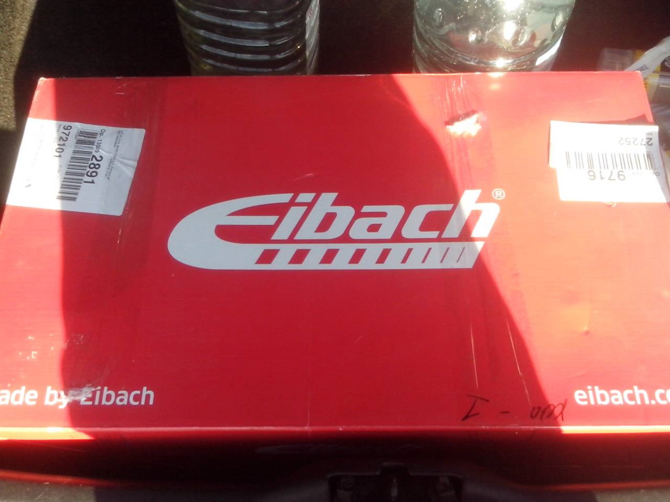 Заміна пружин Eibach Pro Kit } 1