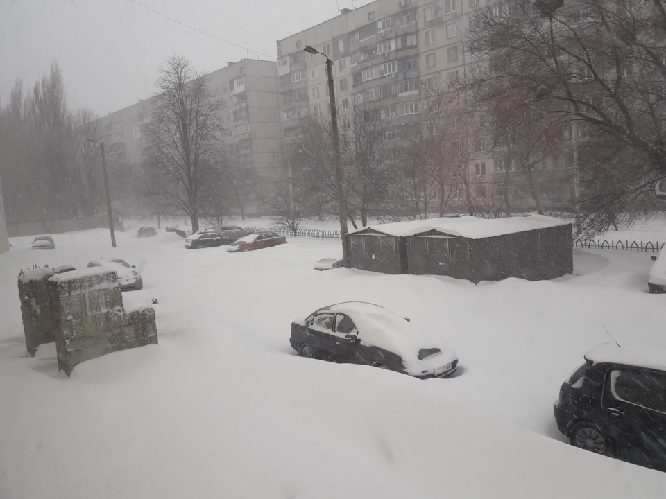 1 березня 2018 Харків засипало снігом…03.03.2018 продовження снігопаду. 4