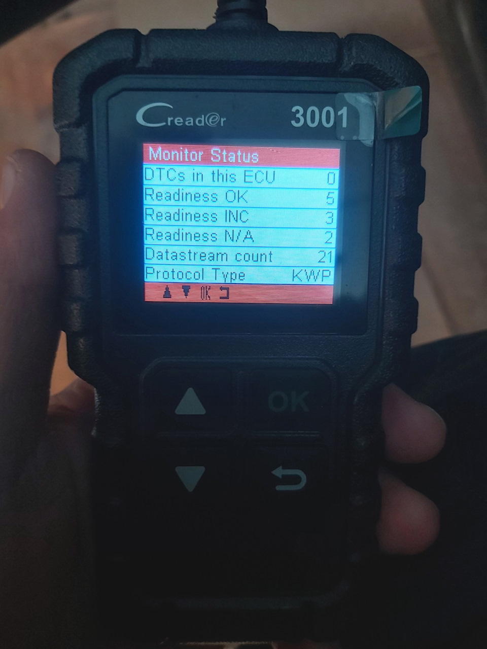 Діагностика лаунчем 3001 та розшифровка 3