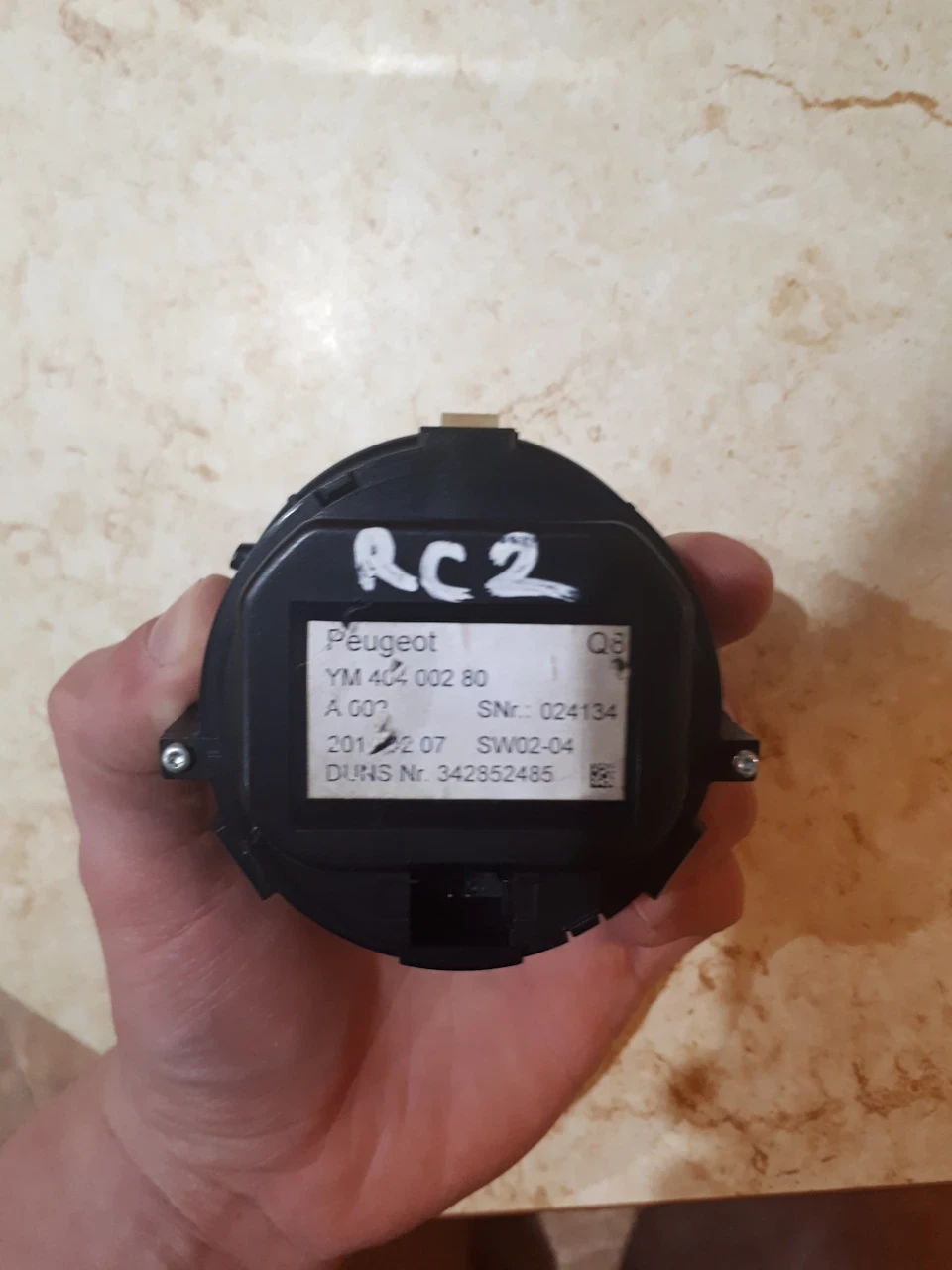 Встановлення годинника від rcz