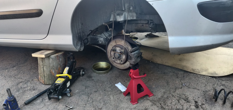 Перемога над клацаннями. Заміна задньої балки. Заміна гальма 4