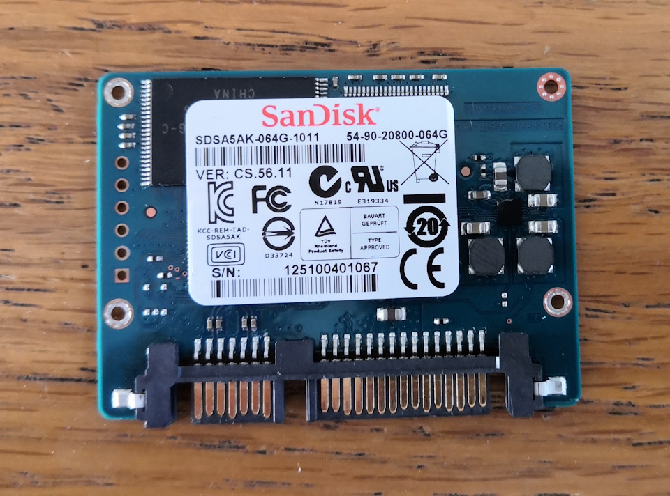 Частина 1. RT4 заміна IDE HDD 30GB, на SSD 64GB SATA. 1