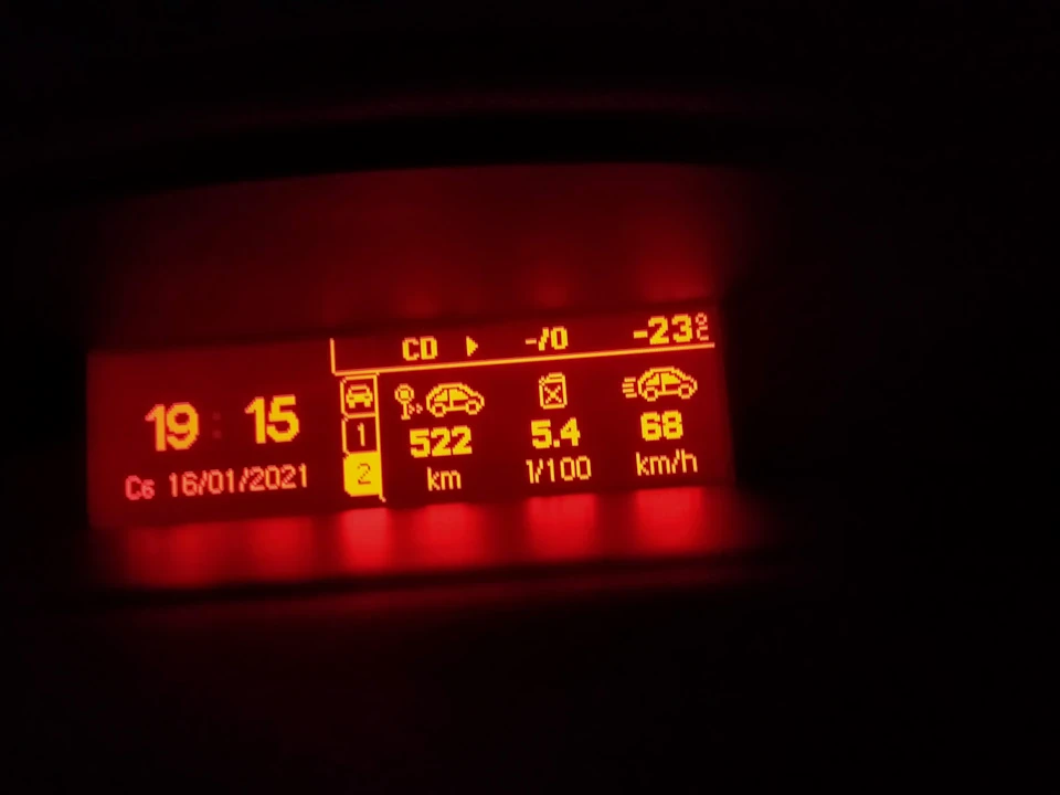 Витрата дизеля на роботі.