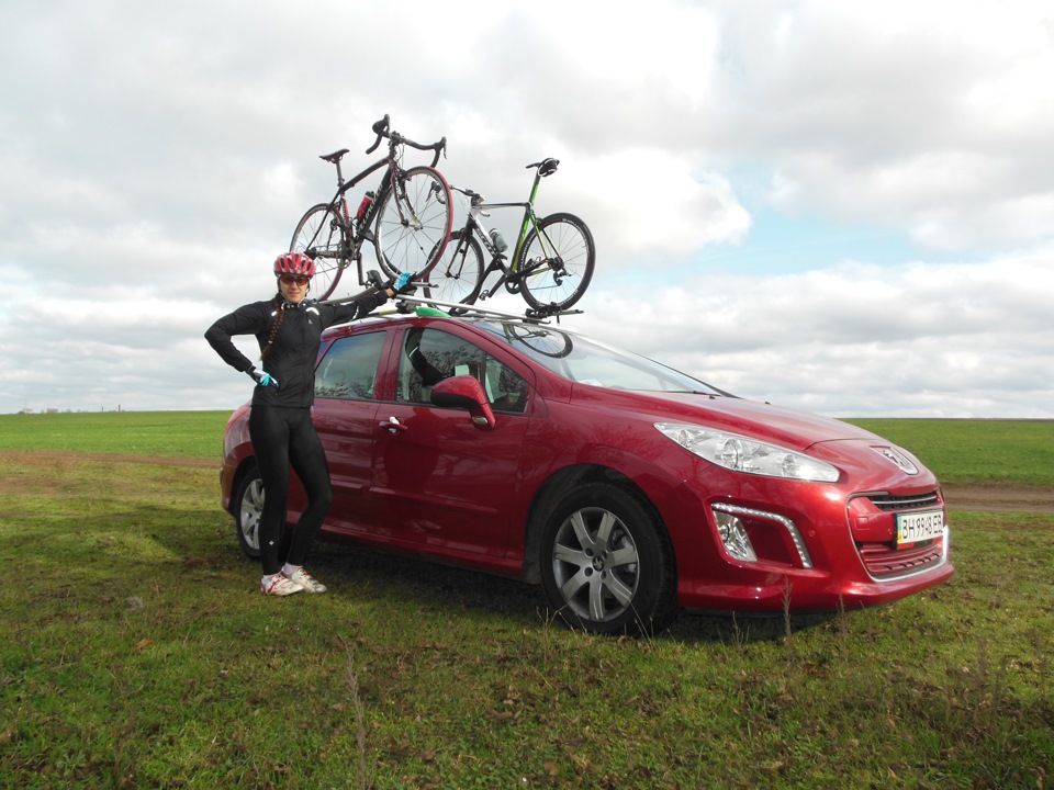 ВЕЛОСИПЕДИ на даху :) THULE 3