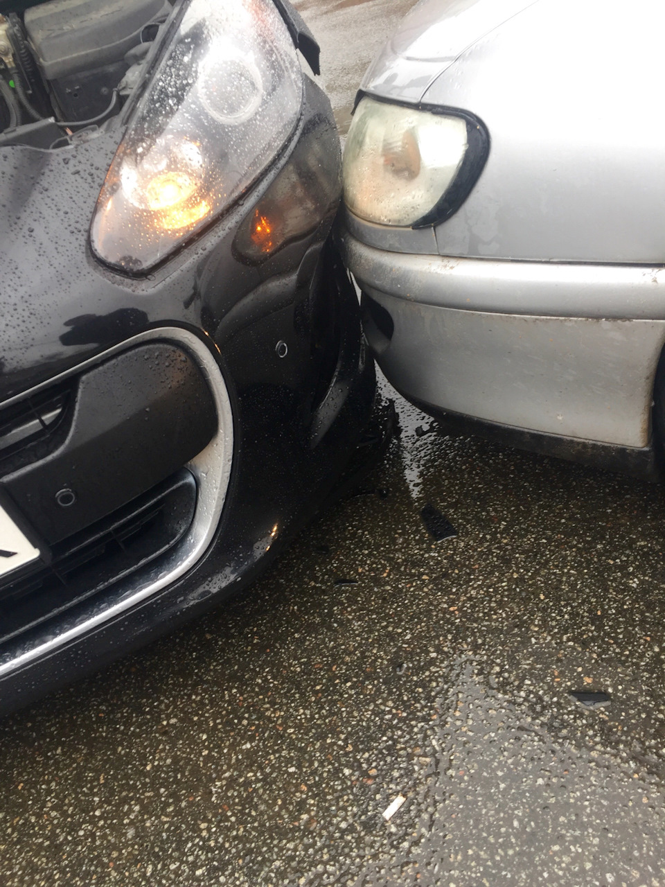 ДТП Peugeot vs Opel Omega 3