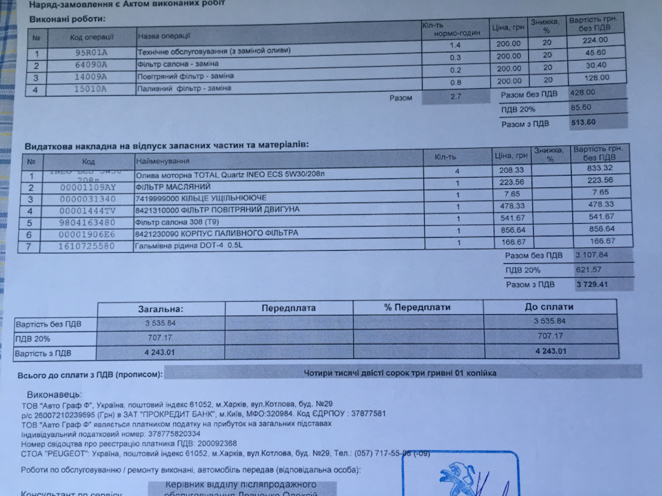 ТО 20 і 30 тис об'єднав в один запис 1