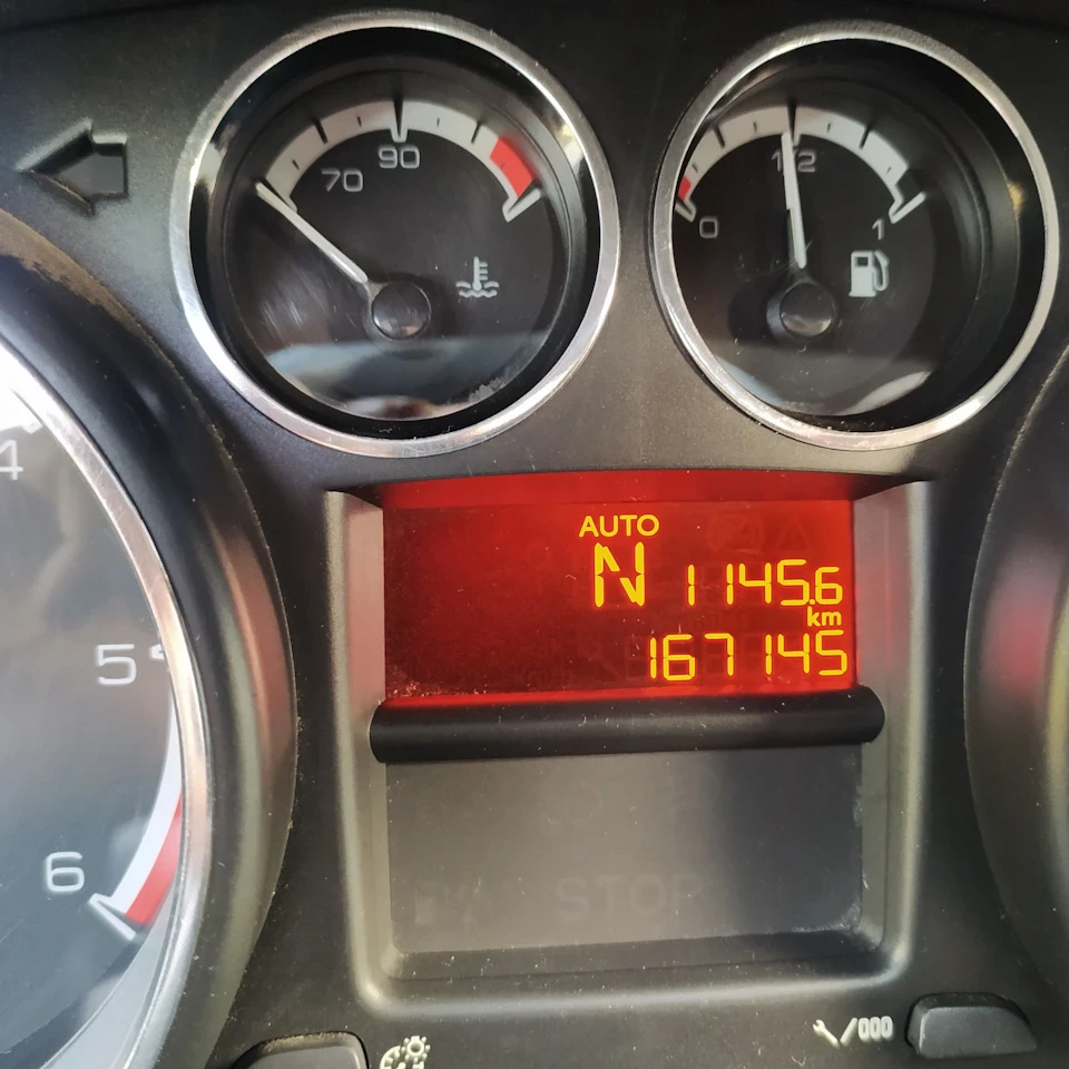 ТО 167145км Пежо 308 2011 1.6 дизель.