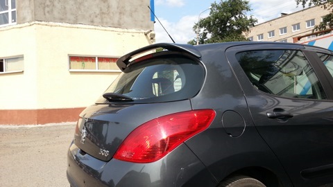 спойлер Peugeot 308 3