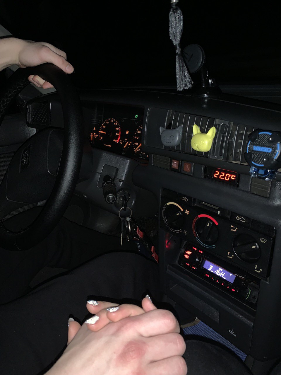 Заміна заводського годинника 1