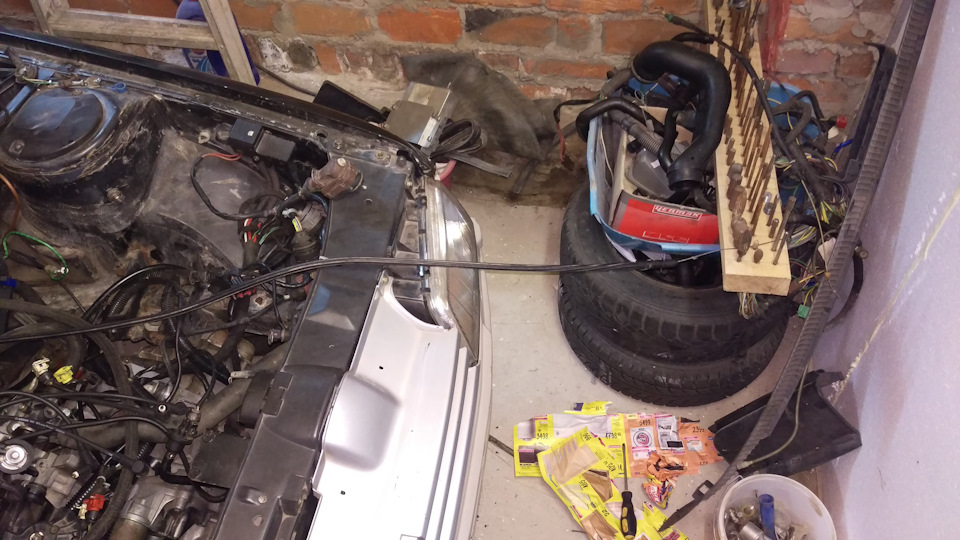 Потрібна допомога в підкапотному проводку ... xu5jp або xu7jp, ЕБУ magneti marelli 8p.13 2