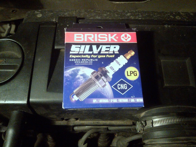Звіт з експлуатації свічок запалювання BRISK SILVER LPG. 1