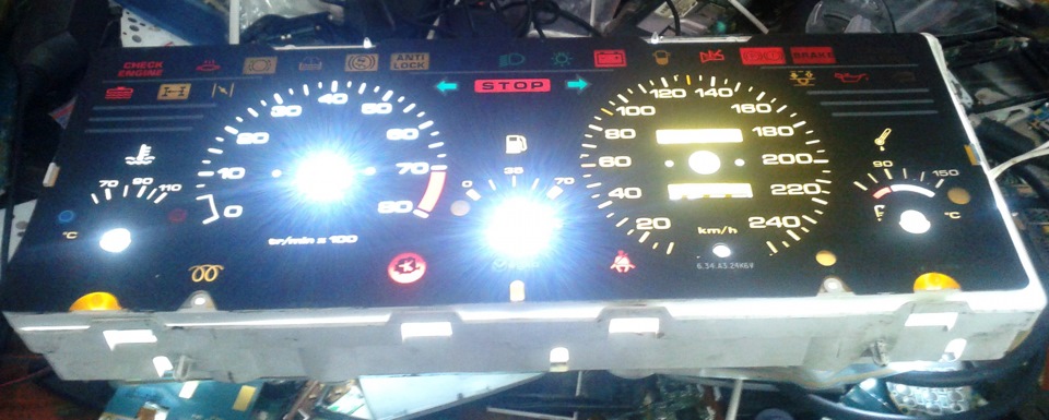 LED підсвічування приладки) 3