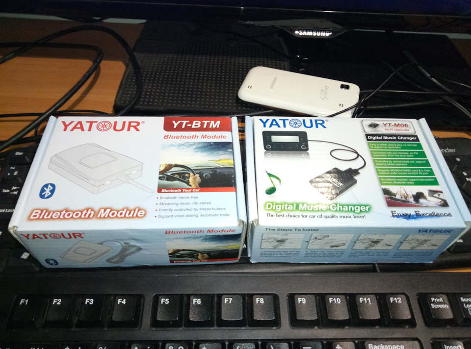 Установка Yatour 4