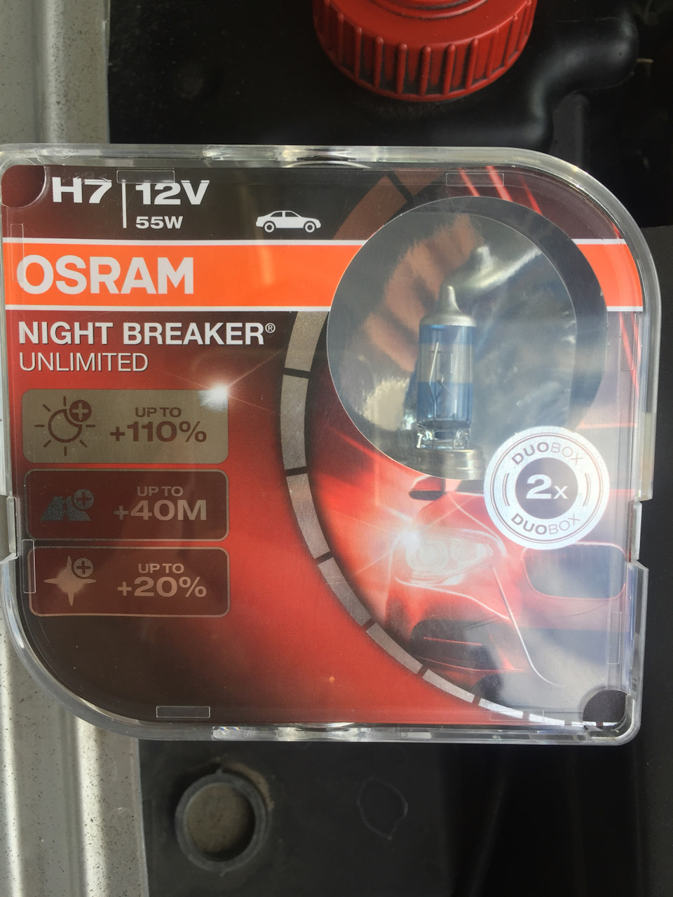 Відгук про Osram night breaker h7.110+ 1