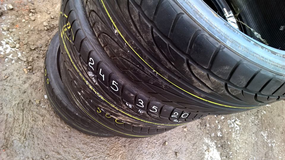 Falken Azenis FK452 R20 245\35 + подовжені болти 5