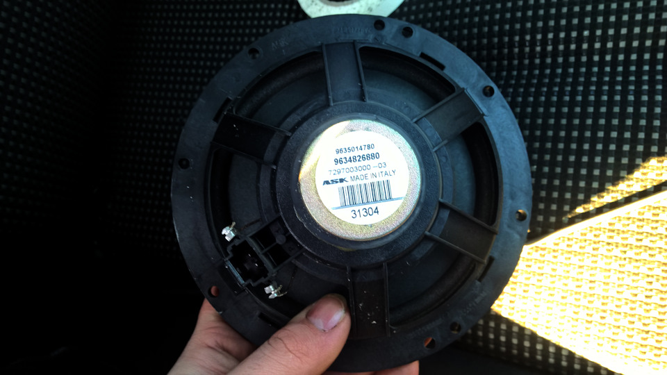 Focal Auditor RSE-165 (Заміна штатних передніх динаміків Peugeot 407) 5