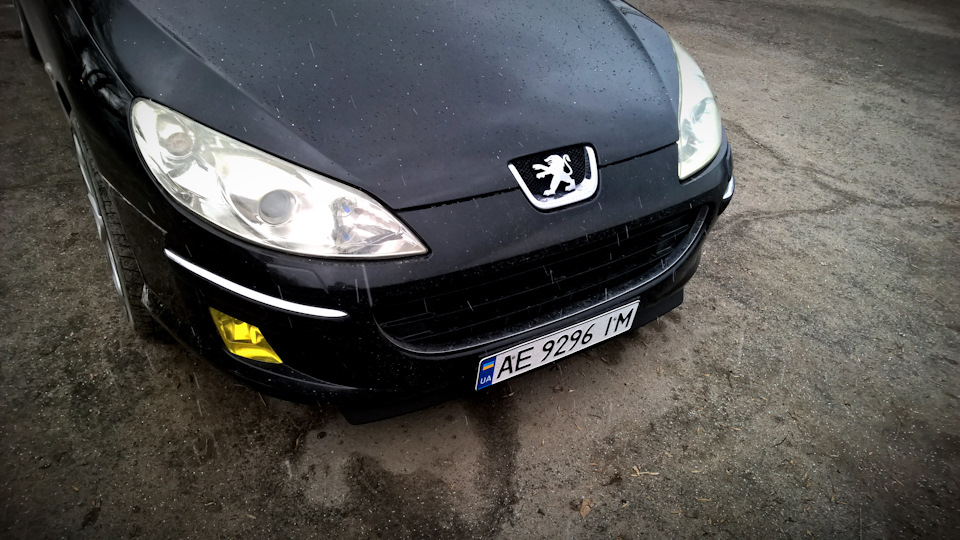 Губа від Volkswagen Golf MK1 на Peugeot 407. Ні, ну серйозно! 2