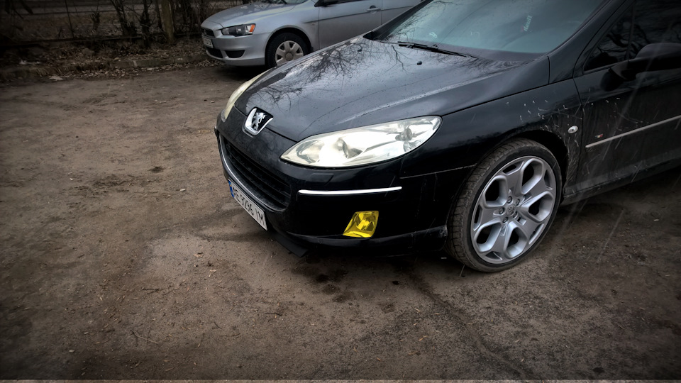 Губа від Volkswagen Golf MK1 на Peugeot 407. Ні, ну серйозно! 3