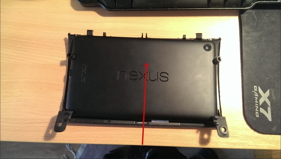 установка планшета nexus 7 (2013) частина 1 4