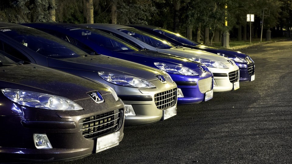 З'їзд Peugeot 407 Київ 1