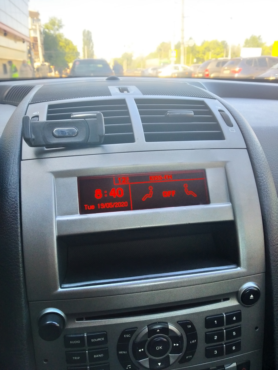 Встановив круїз, екран БК від Citroen C5, Bluetooth в RD4 з гучним зв'язком) 1