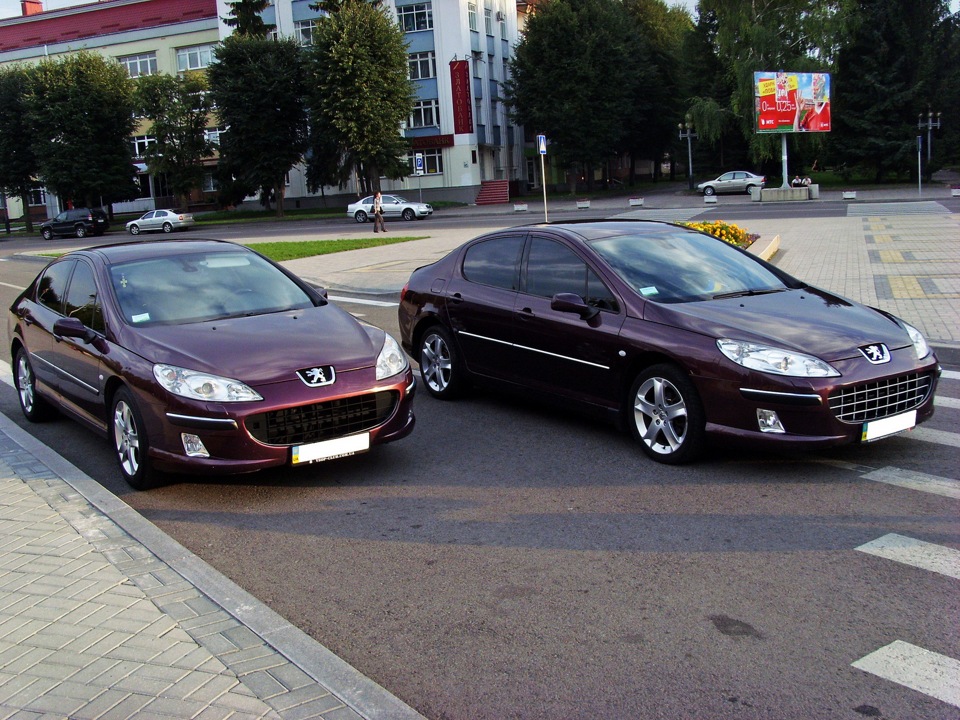 Фотосесія двох Peugeot 407 1
