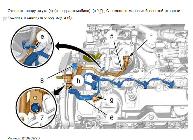 Заміна клапанної кришки на моторі DV6C 4