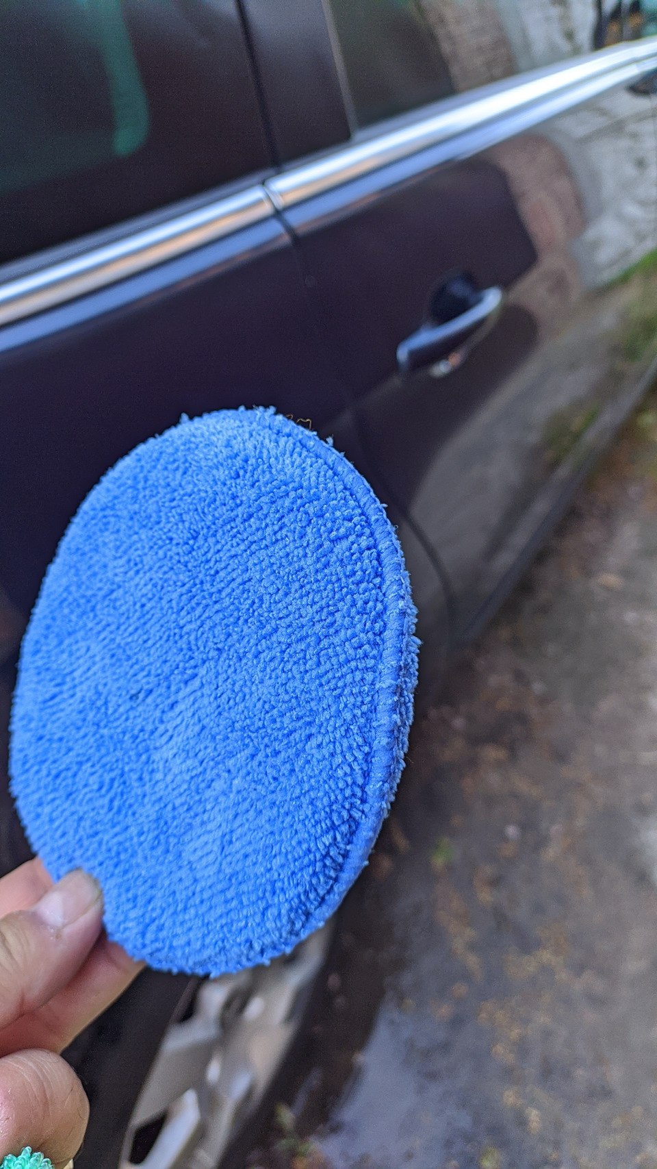 Випробування кольорової поліролі Turtle wax color magic. 3