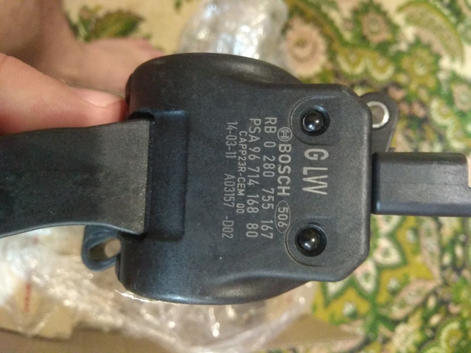 Продам педаль газу PSA 96714168 80 1