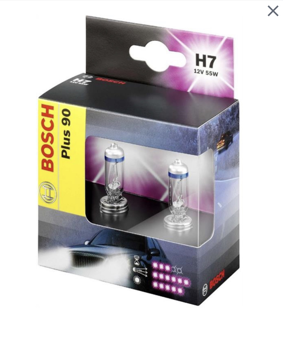 Заміна лампочок ближнього світла Osram Cool Blue 5000 k 3