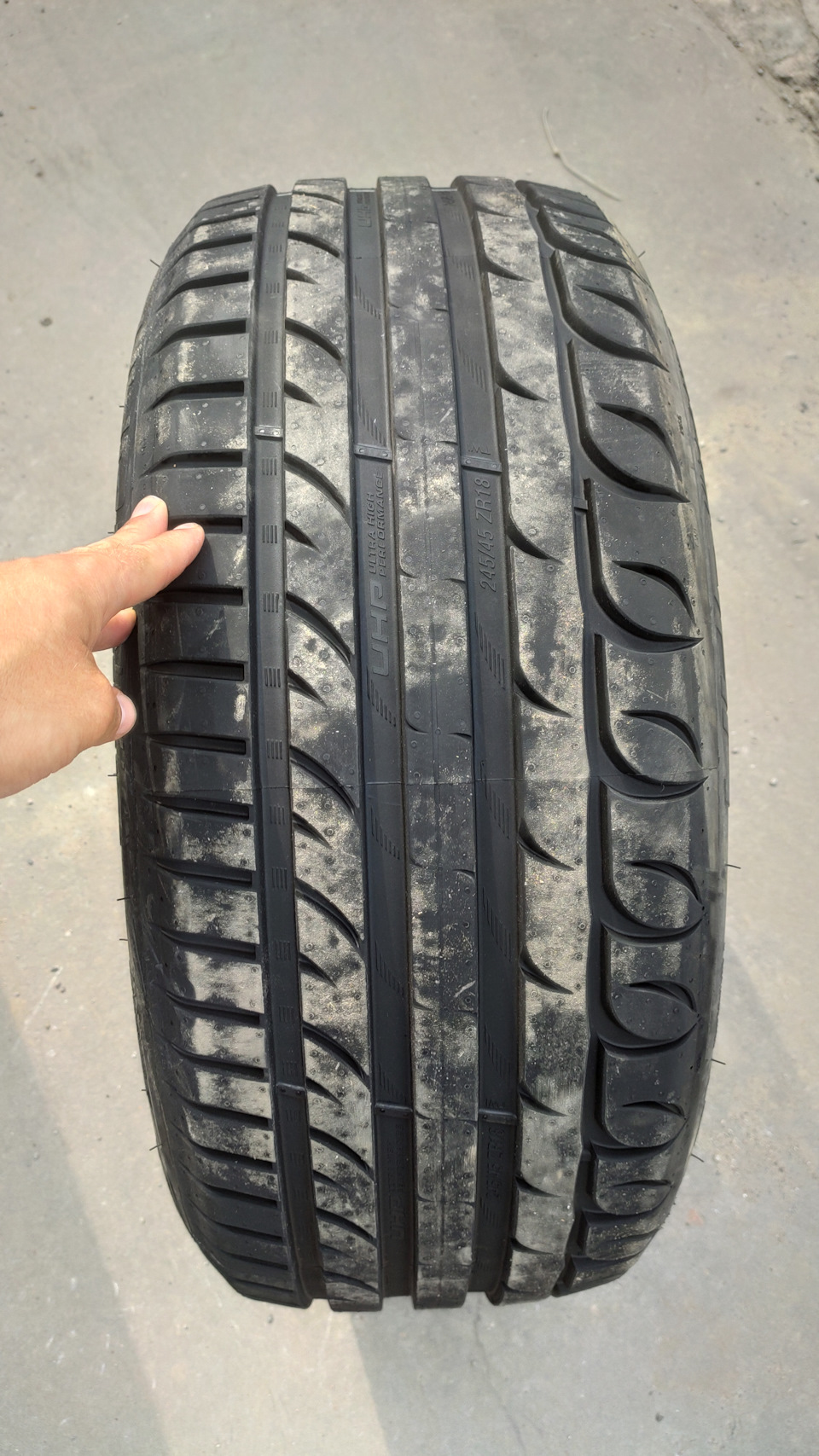 Покупка Нової літньої гуми TIGAR UHP 245/45 R18 5