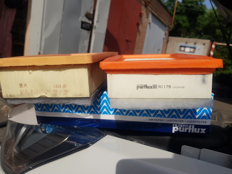 Заміна повітряного фільтра 2