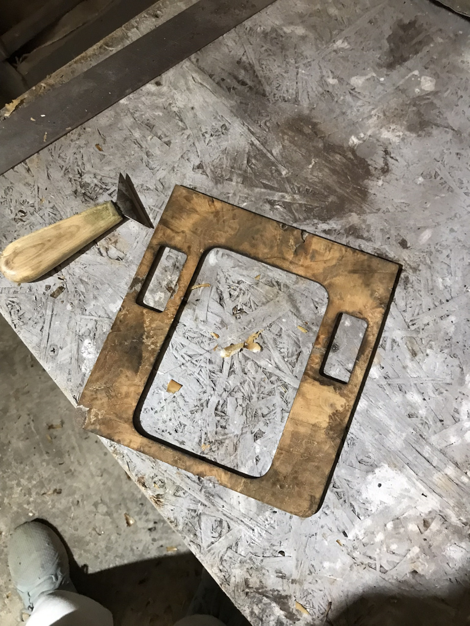 Реставрація накладки консолі кпп 1