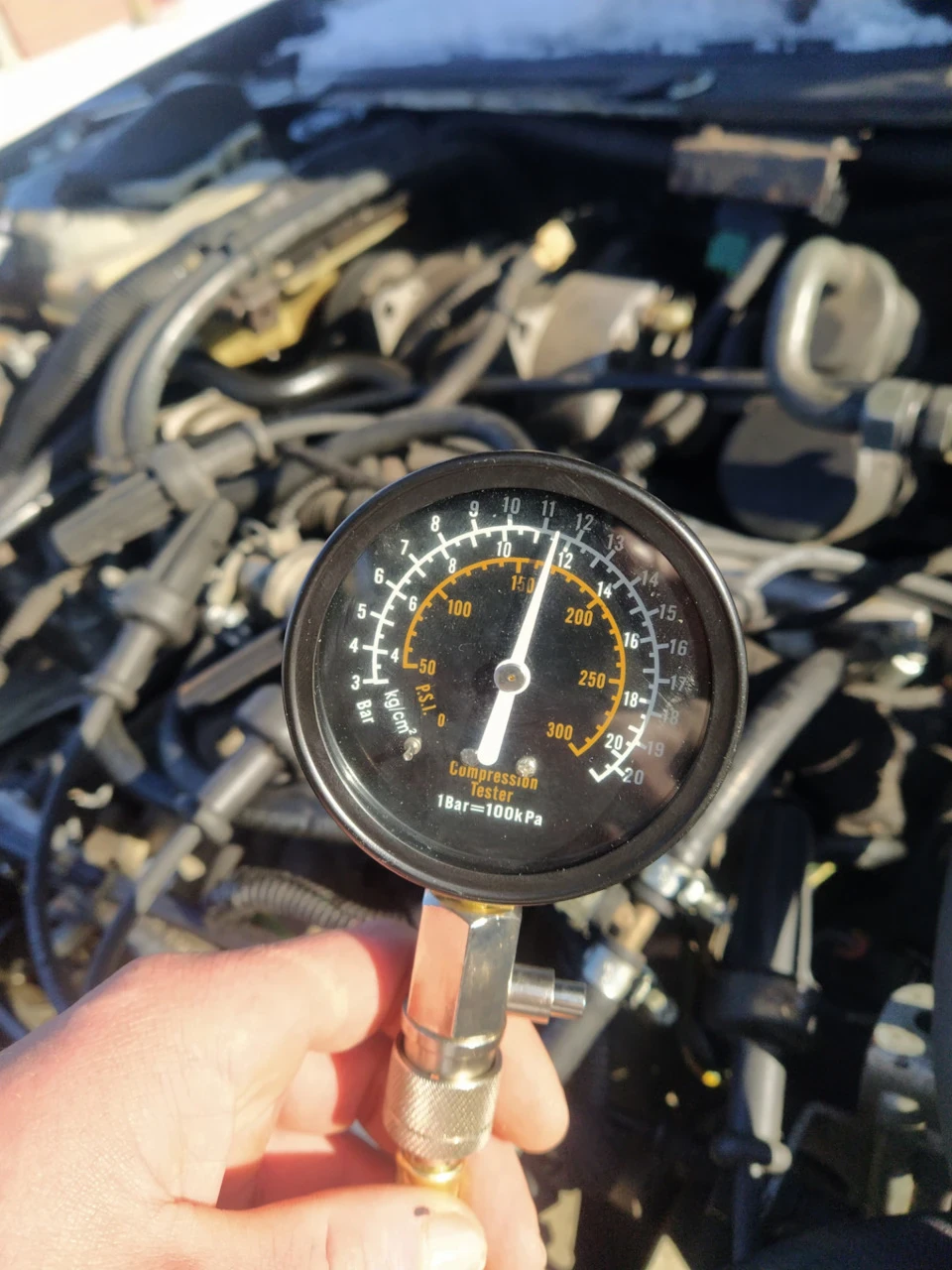 Компресія Пежо 605 3.0