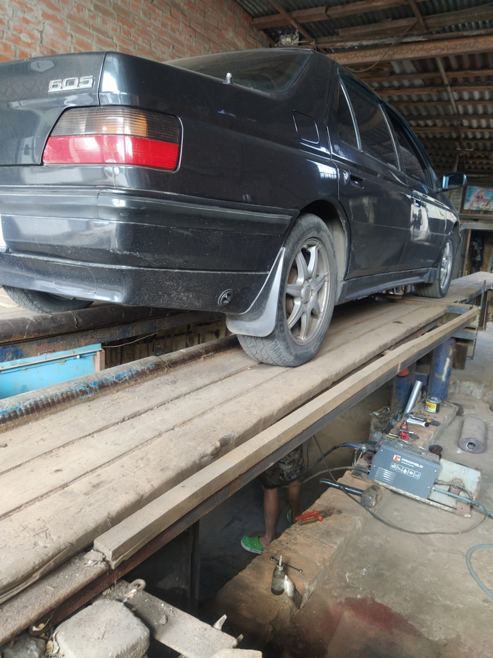 Peugeot 605 3.0 система вихлопу 4