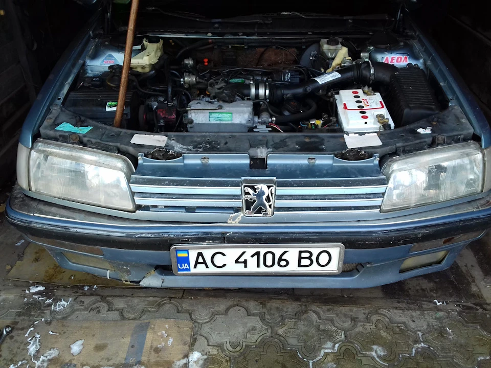 Бампер Peugeot 605, від початку до кінця