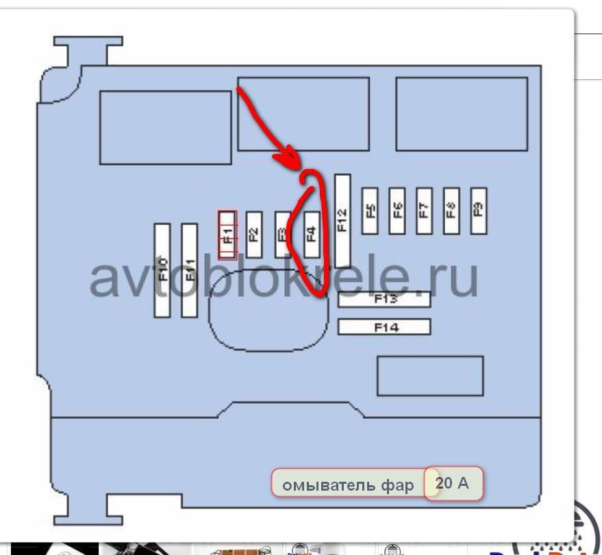 Відновлення омивача фар Пежо 607 2,2hdi 2005 2