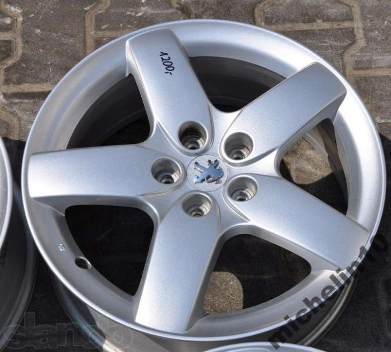 Продам Свої Диски R17 Peugeot 407 Original J7xR17 - (ET): 48 - 5x108 - 65mm 3
