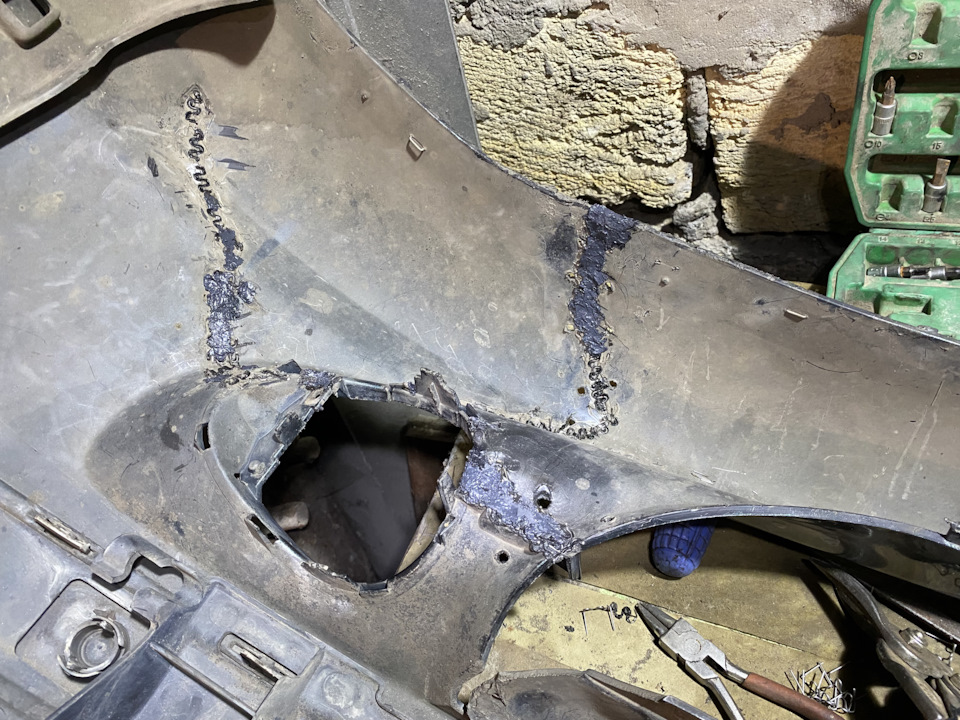 Ремонт Бампера Ч.1🤪 4