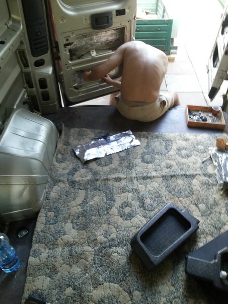 Повна вібро ізоляція будки авто 5