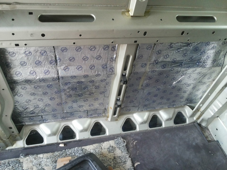 Повна вібро ізоляція будки авто 3