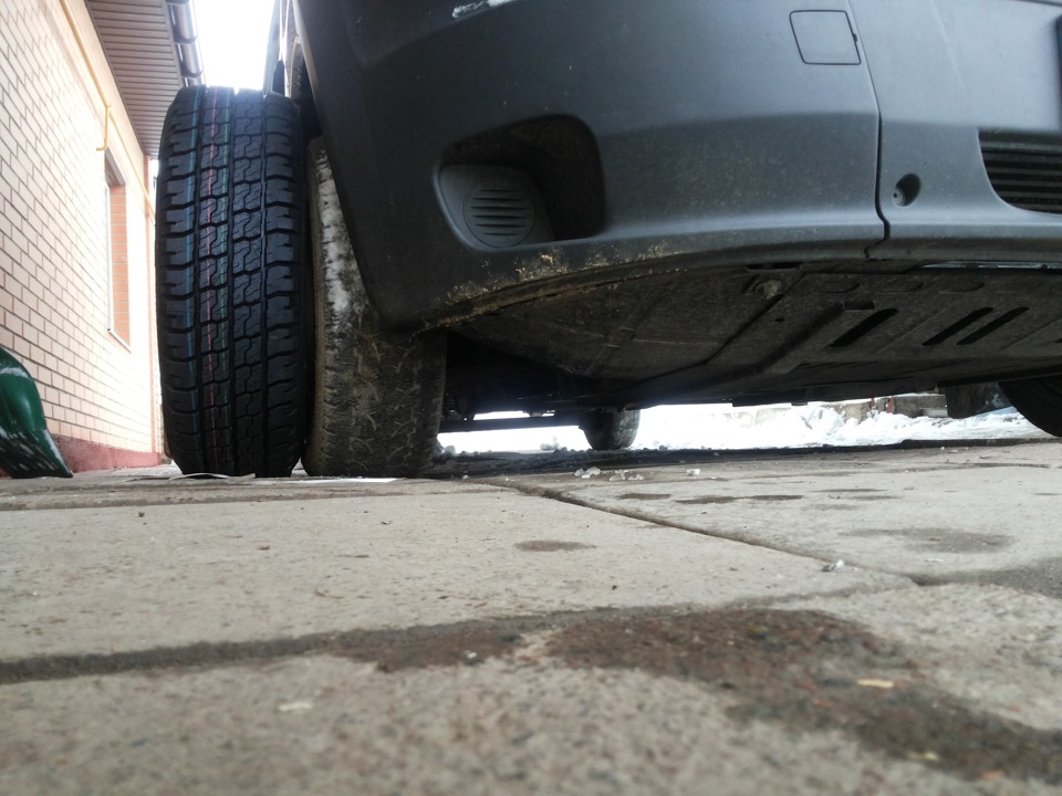 Встановлення гуми 225/70 R15C замість 205/65 R15C 2