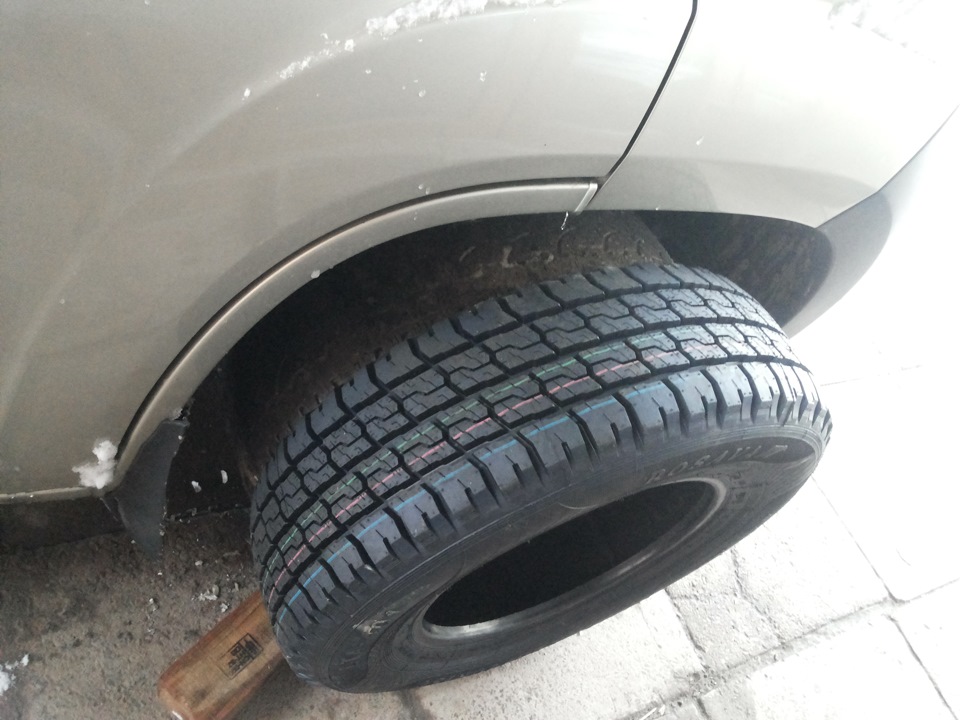 Встановлення гуми 225/70 R15C замість 205/65 R15C 3
