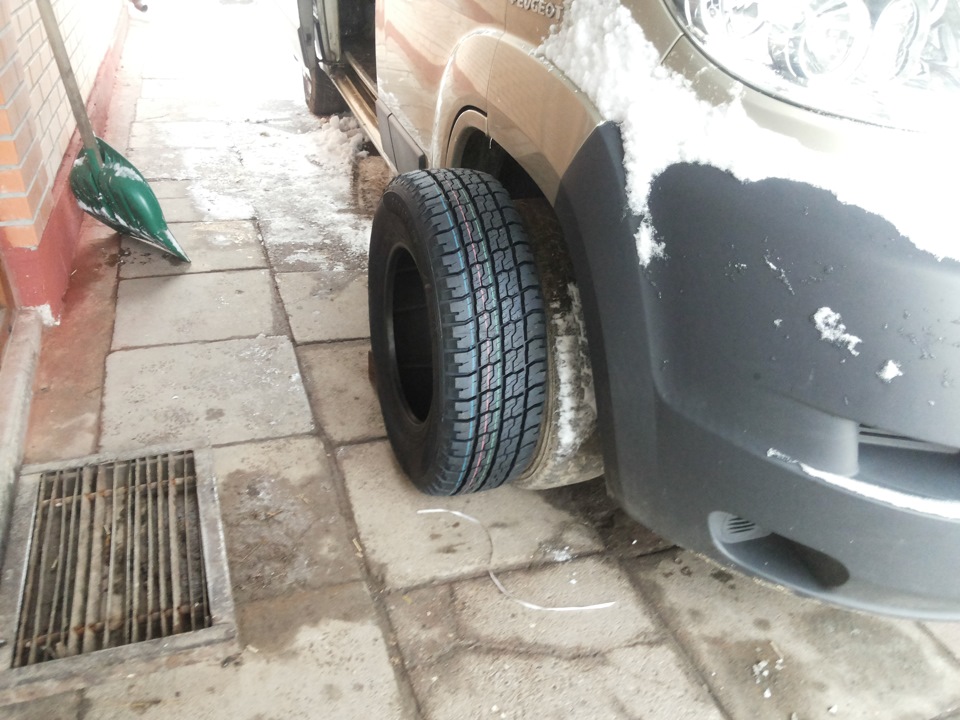 Встановлення гуми 225/70 R15C замість 205/65 R15C 1
