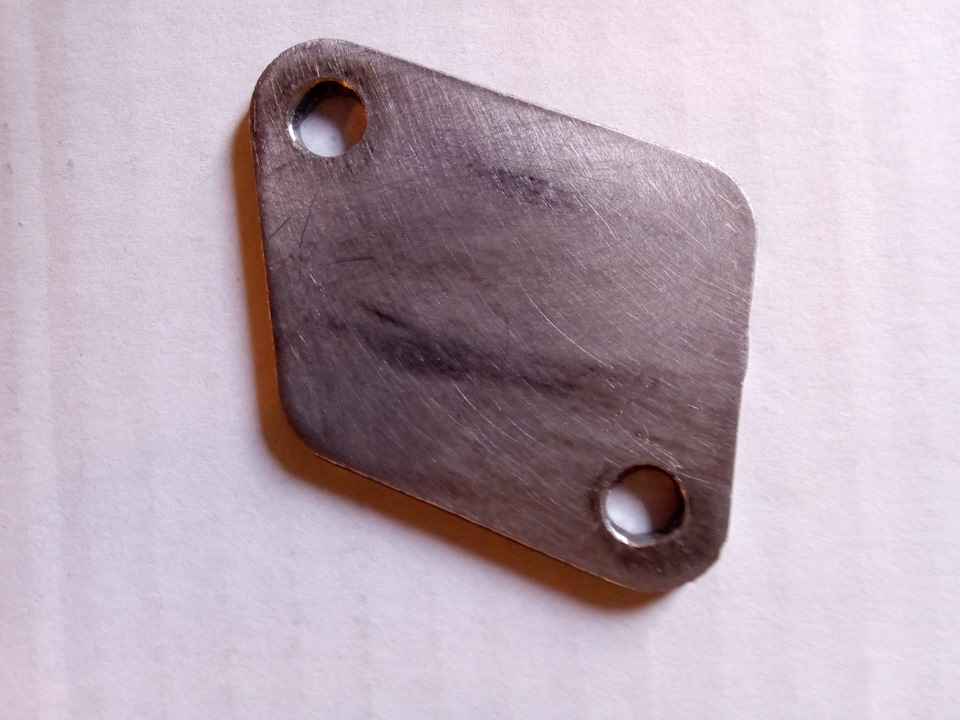 Знову Antipollution Faulty! Заглушка EGR 2