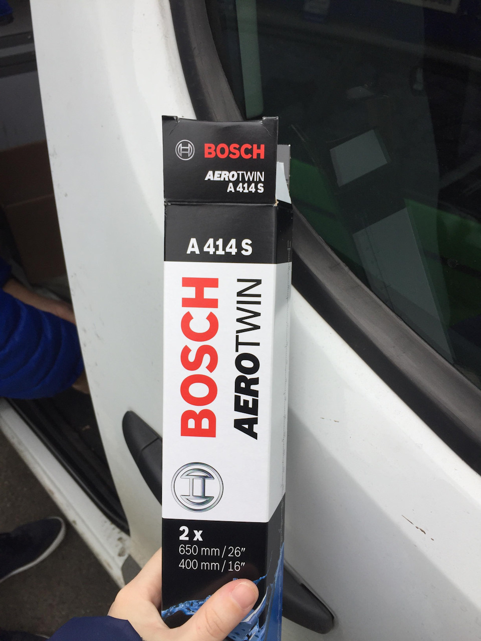 Комплект щіток склоочисника безкаркасних Bosch Aerotwin 650/400 (3397007414) 2