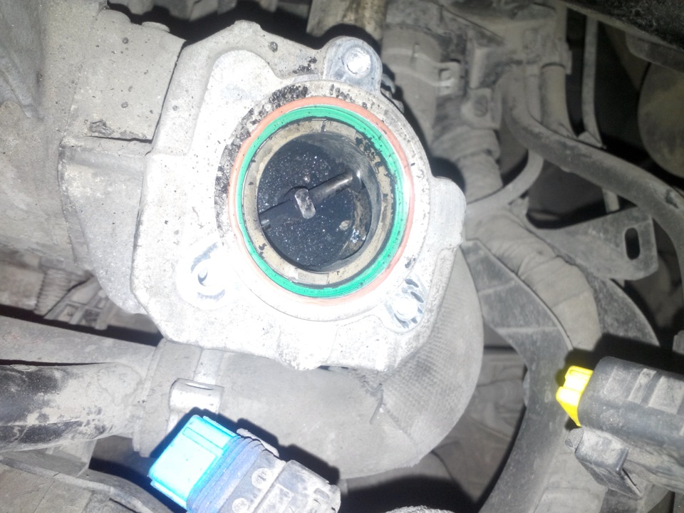Барахліт клапан EGR 4