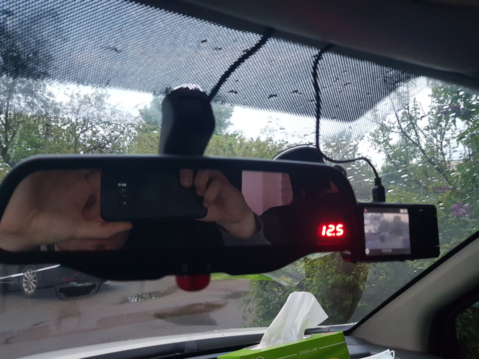 Встановлення дзеркала заднього виду 1
