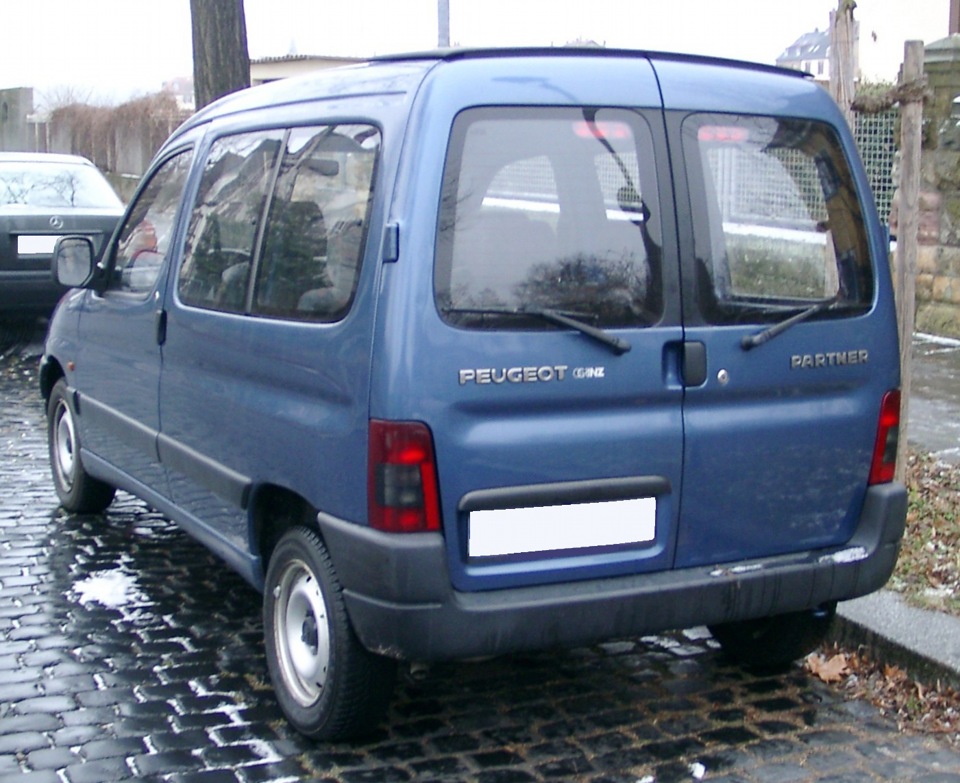 Рестайлінг Peugeot Partner 2002-2008 2